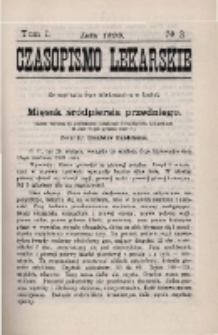 Czasopismo Lekarskie 1899 R. I T. I nr 2