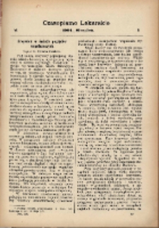 Czasopismo Lekarskie 1904 T. VI nr 8