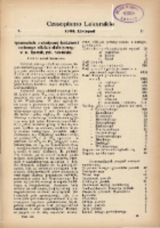 Czasopismo Lekarskie 1904 T. VI nr 11