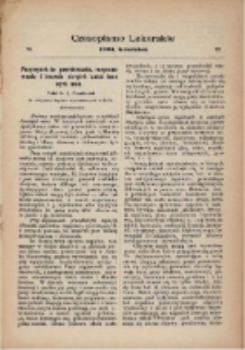 Czasopismo Lekarskie 1904 T. VI nr 12