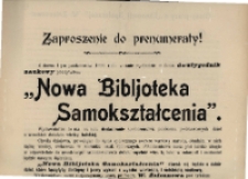 Czasopismo Lekarskie 1906; wkładka do nr 12
