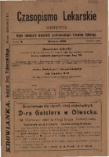 Czasopismo Lekarskie 1906 R. VIII T. VIII nr 3