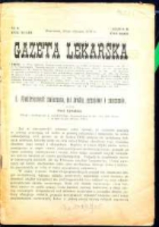 Gazeta Lekarska : pismo tygodniowe poświęcone wszystkim gałęziom umiejętności lekarskich 1913 Ser II R. 48 T. 33 nr 50