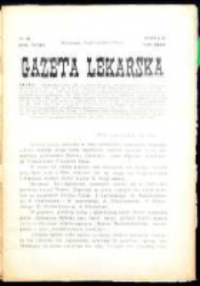 Gazeta Lekarska : pismo tygodniowe poświęcone wszystkim gałęziom umiejętności lekarskich 1913 Ser II R. 48 T. 33 nr 50