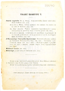 Zdrowie : miesięcznik poświęcony hygienie publicznej i prywatnej 1904 T. 20 nr 7