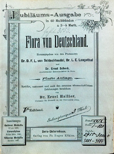 Flora von Deutschland. Band 29: Abbildungen