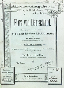 Flora von Deutschland. Band 30: Abbildungen
