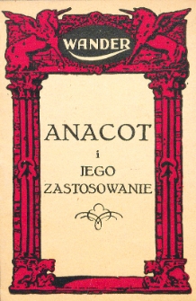 Anacot i jego zastosowanie
