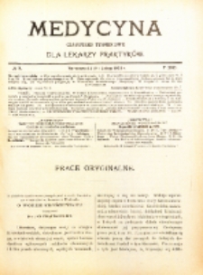 Medycyna. Czasopismo tygodniowe dla lekarzy praktycznych. 1902/3 T. XXXI nr 7