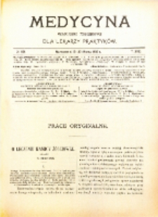 Medycyna. Czasopismo tygodniowe dla lekarzy praktycznych. 1902/3 T. XXXI nr 13