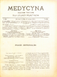 Medycyna. Czasopismo tygodniowe dla lekarzy praktycznych. 1902/3 T. XXXI nr 23
