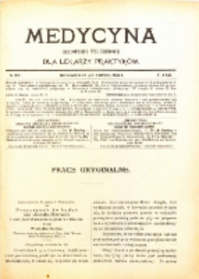 Medycyna. Czasopismo tygodniowe dla lekarzy praktycznych. 1902/3 T. XXXI nr 26