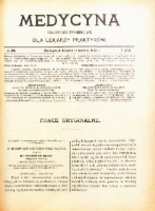 Medycyna. Czasopismo tygodniowe dla lekarzy praktycznych. 1902/3 T. XXXI nr 30