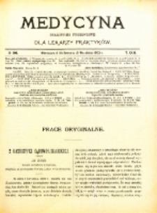 Medycyna. Czasopismo tygodniowe dla lekarzy praktycznych. 1902/3 T. XXXI nr 34