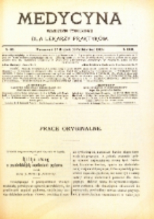 Medycyna. Czasopismo tygodniowe dla lekarzy praktycznych. 1902/3 T. XXXI nr 41