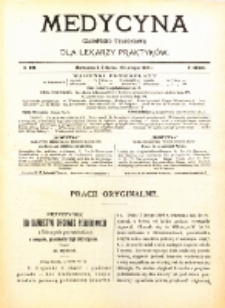 Medycyna. Czasopismo tygodniowe dla lekarzy praktycznych. 1904/1905 T. XXXIII nr 10