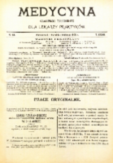 Medycyna. Czasopismo tygodniowe dla lekarzy praktycznych. 1904/1905 T. XXXIII nr 13