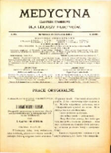 Medycyna. Czasopismo tygodniowe dla lekarzy praktycznych. 1904/1905 T. XXXIII nr 16