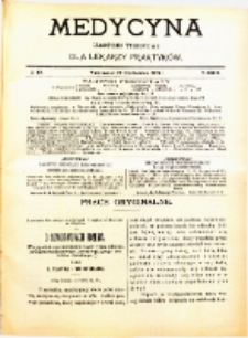 Medycyna. Czasopismo tygodniowe dla lekarzy praktycznych. 1904/1905 T. XXXIII nr 17