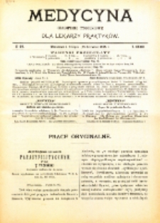 Medycyna. Czasopismo tygodniowe dla lekarzy praktycznych. 1904/1905 T. XXXIII nr 27