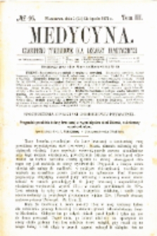 Medycyna czasopismo tygodniowe dla lekarzy praktycznych 1875 T.III nr 46
