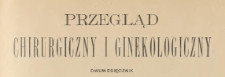 Przegląd Chirurgiczny i Ginekologiczny