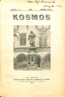 Kosmos: czasopismo Polskiego Towarzystwa Przyrodnik&oacute;w im. Kopernika. Zeszyt 3-4
